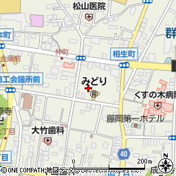 群馬県藤岡市藤岡843-4周辺の地図