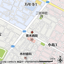 ファミリーマートヤマキ本庄西店周辺の地図