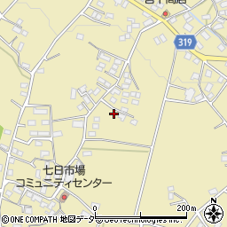長野県安曇野市三郷明盛414-2周辺の地図