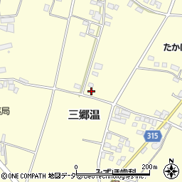 長野県安曇野市三郷温2557周辺の地図