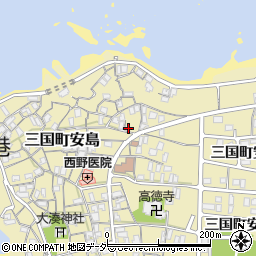 福井県坂井市三国町安島28-5周辺の地図