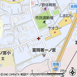 津金澤電気周辺の地図