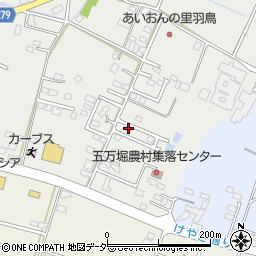 茨城県小美玉市羽刈657-38周辺の地図