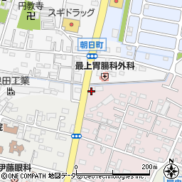 おせんべいやさん本舗煎遊館林店周辺の地図