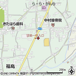 群馬銀行甘楽町支店 ＡＴＭ周辺の地図