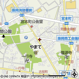 群馬県藤岡市藤岡274-1周辺の地図