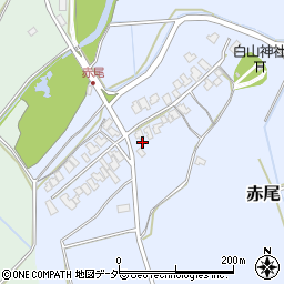 福井県あわら市赤尾10周辺の地図