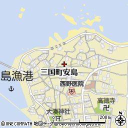 福井県坂井市三国町安島26-44周辺の地図