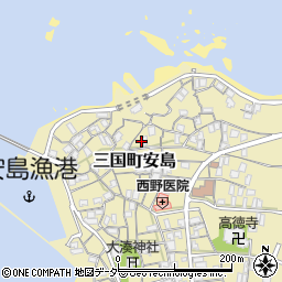 福井県坂井市三国町安島26-43周辺の地図