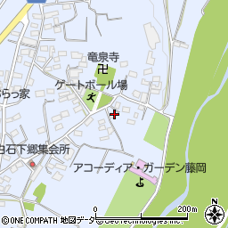 群馬県藤岡市白石1947周辺の地図