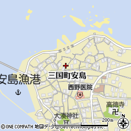 福井県坂井市三国町安島26-37周辺の地図