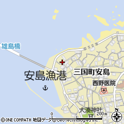 福井県坂井市三国町安島25-9周辺の地図