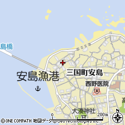 福井県坂井市三国町安島25-25周辺の地図