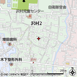 信州大学沢村第２団地公務員宿舎周辺の地図