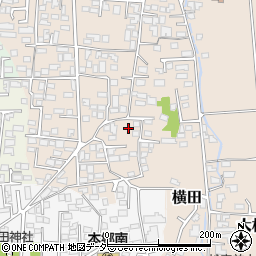 長野県松本市大村277周辺の地図