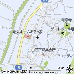 群馬県藤岡市白石2069周辺の地図