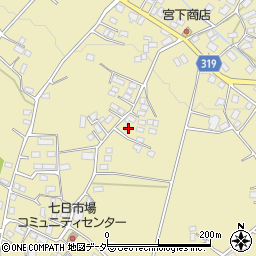 長野県安曇野市三郷明盛418-5周辺の地図
