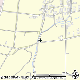 長野県安曇野市三郷温106周辺の地図