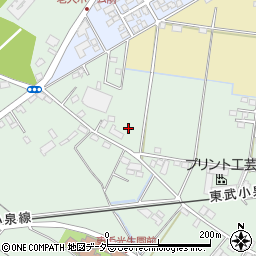 群馬県館林市成島町822-2周辺の地図
