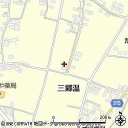 長野県安曇野市三郷温2558周辺の地図