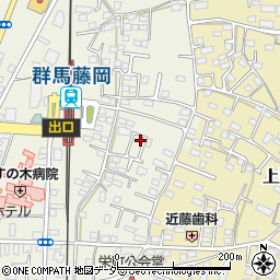 群馬県藤岡市藤岡578-10周辺の地図