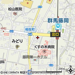 群馬県藤岡市藤岡613-11周辺の地図