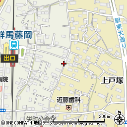 群馬県藤岡市藤岡576-22周辺の地図