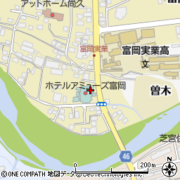 富岡中央ロータリークラブ周辺の地図