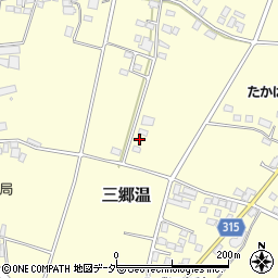 長野県安曇野市三郷温2556周辺の地図