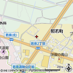埼玉県本庄市照若町周辺の地図