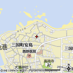 福井県坂井市三国町安島26-62周辺の地図