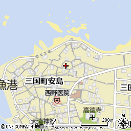 福井県坂井市三国町安島26-67周辺の地図