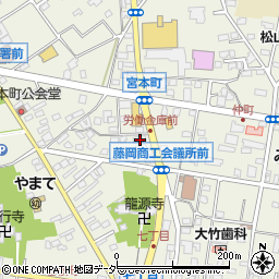 群馬県藤岡市藤岡878-11周辺の地図