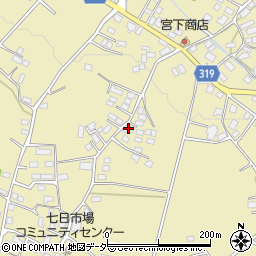 長野県安曇野市三郷明盛418-3周辺の地図