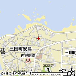 福井県坂井市三国町安島26-68周辺の地図