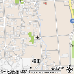 長野県松本市大村315-3周辺の地図