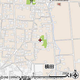 長野県松本市大村309周辺の地図