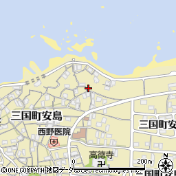 福井県坂井市三国町安島26周辺の地図