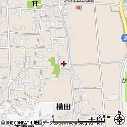 長野県松本市大村315周辺の地図