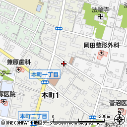 半田洋服店周辺の地図