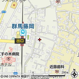 群馬県藤岡市藤岡577-1周辺の地図