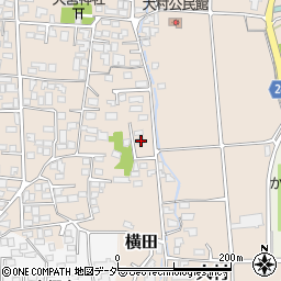 長野県松本市大村315-10周辺の地図