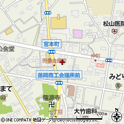 ファミリーマート藤岡七丁目店周辺の地図