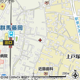 群馬県藤岡市藤岡576-10周辺の地図