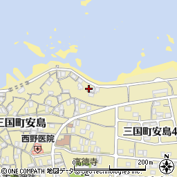 福井県坂井市三国町安島5周辺の地図