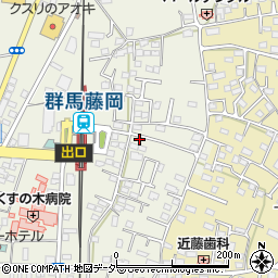 群馬県藤岡市藤岡576-12周辺の地図