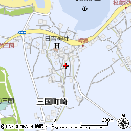 〒913-0065 福井県坂井市三国町崎の地図