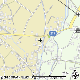 長野県安曇野市三郷明盛675-5周辺の地図