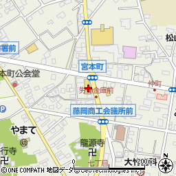 群馬県藤岡市藤岡878-15周辺の地図