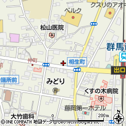 群馬県藤岡市藤岡843-12周辺の地図